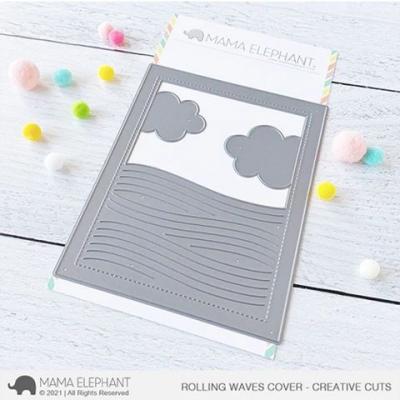 Mama Elephant Creative Cuts - Rolling Waves Cover